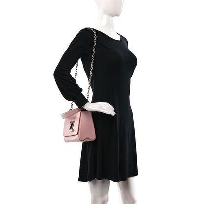 Louis Vuitton Epi Twist Shoulder Bag MM Rose Ballerine 2 of 9
