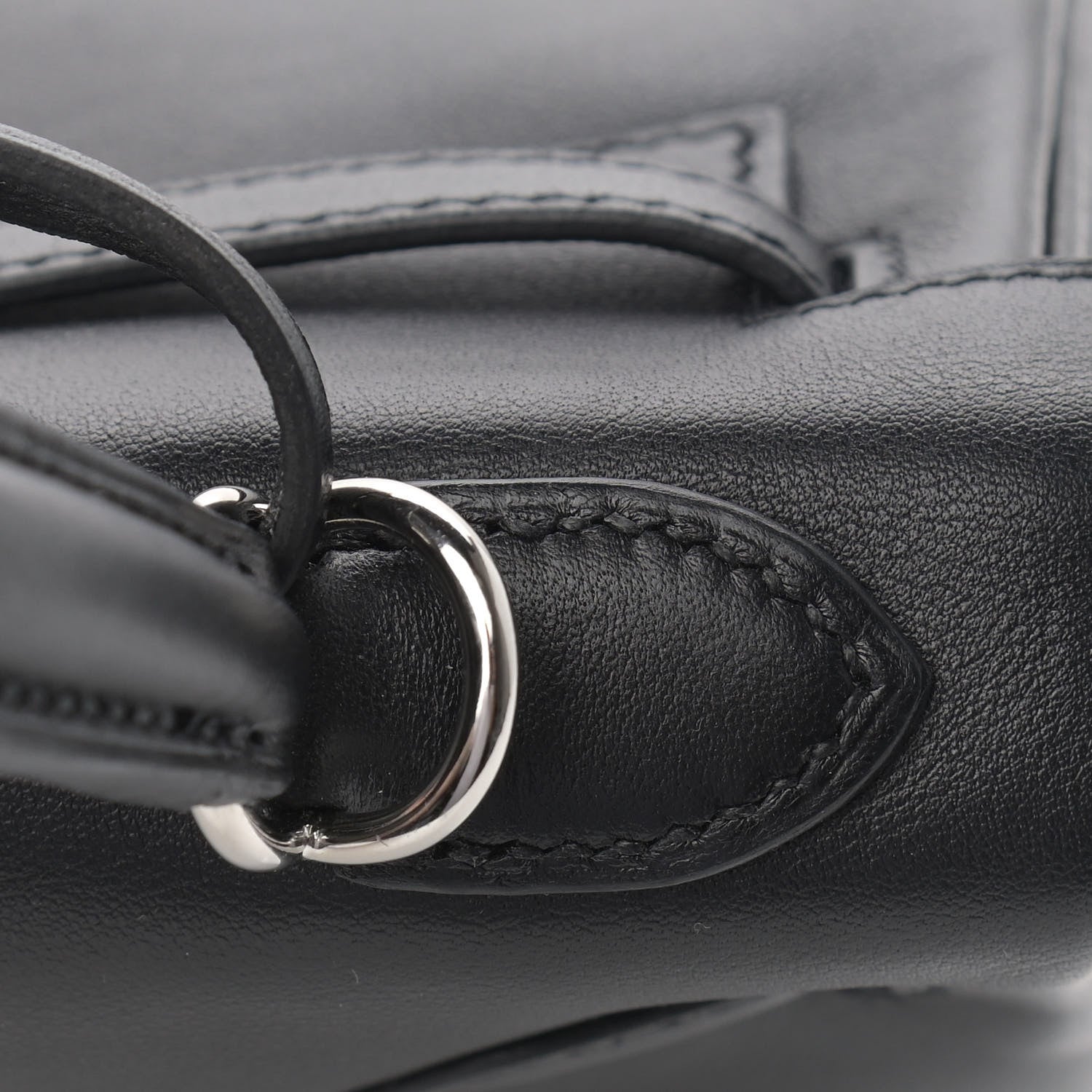 Hermes Swift Kelly Retourne 25 Black 9 of 35