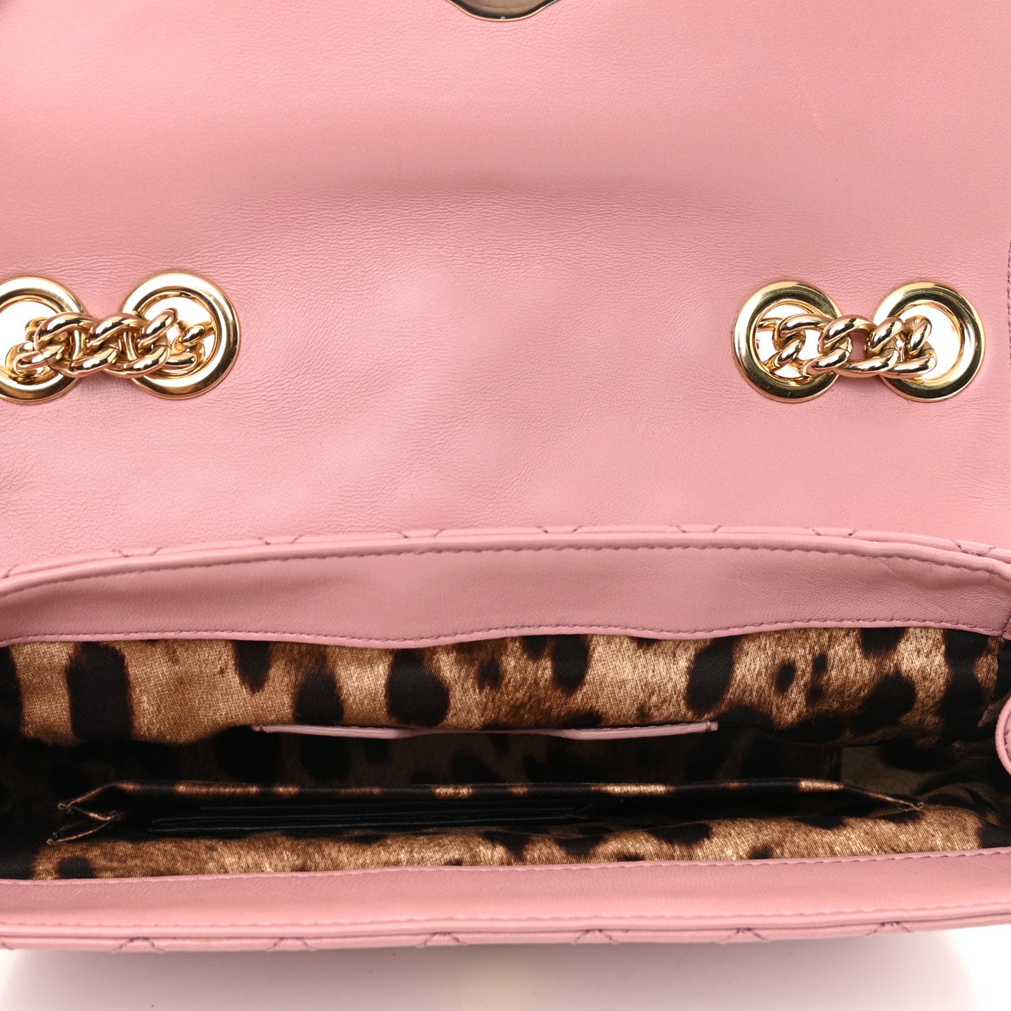 Lambskin Watersnake Embellished Lucia Shoulder Bag Rosa