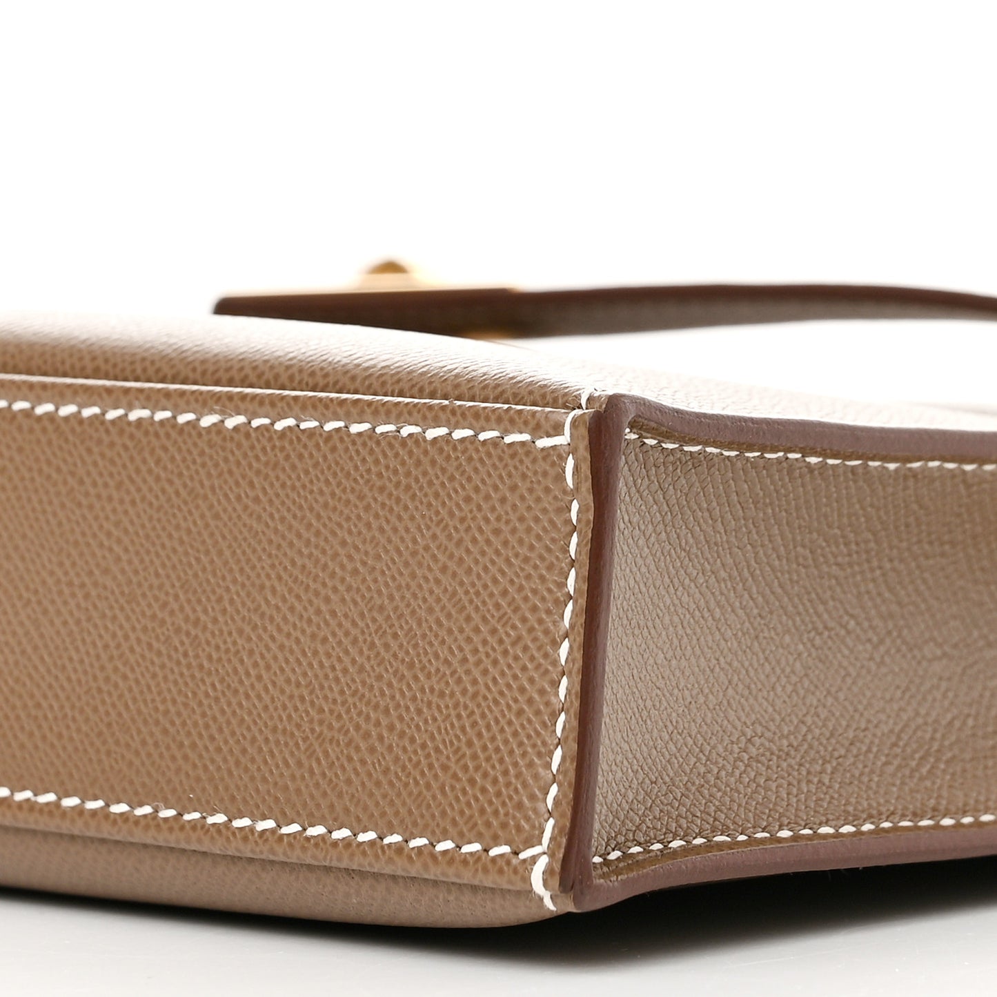 Madame Calfskin Kelly Elan Etoupe