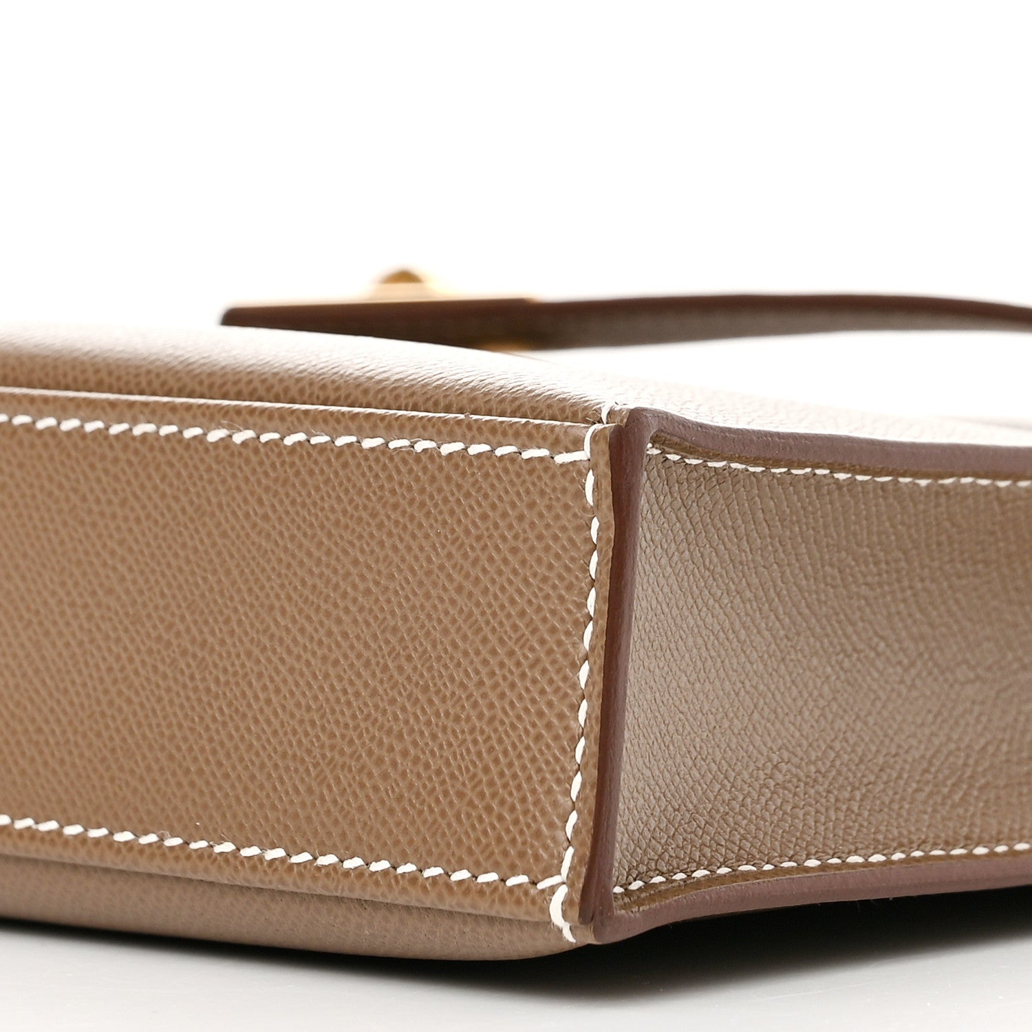 Hermes Madame Calfskin Kelly Elan Etoupe 10 of 11