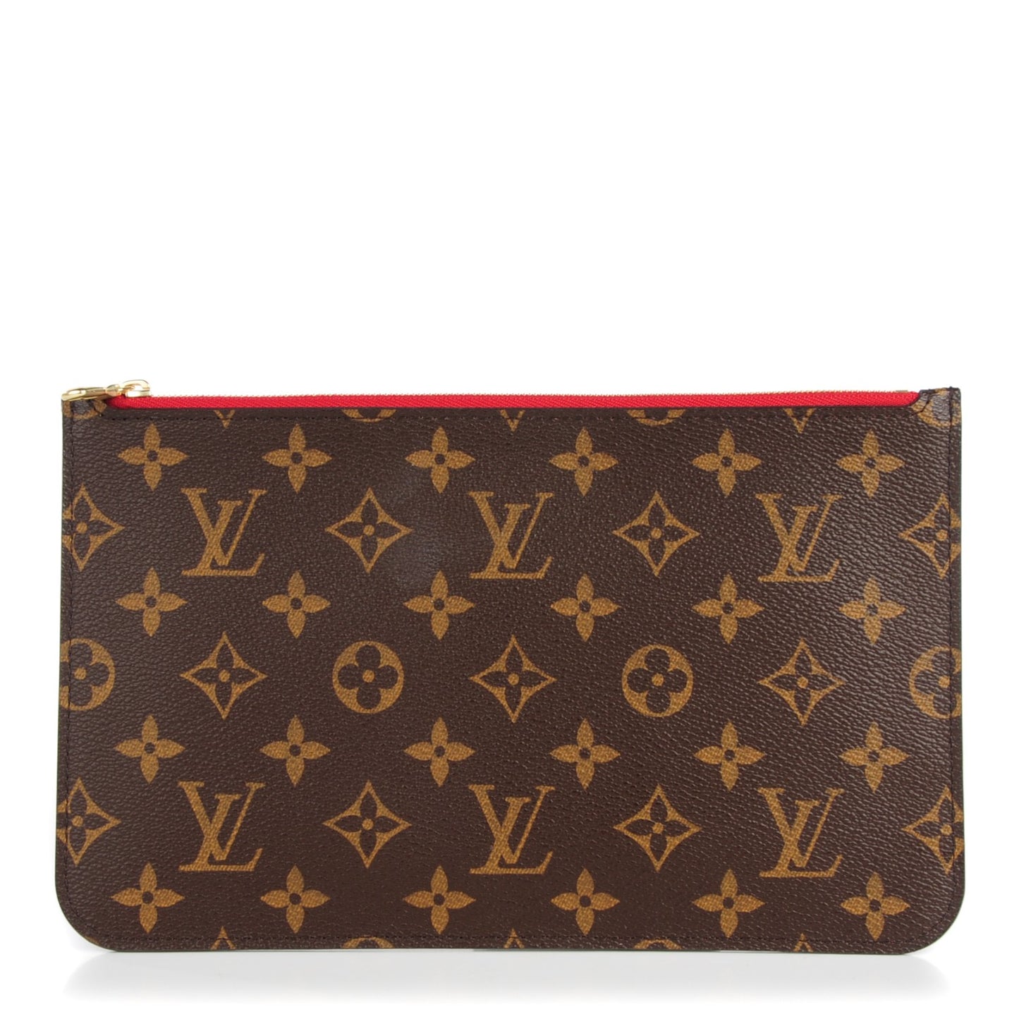 Monogram Neverfull MM GM Pochette Cherry