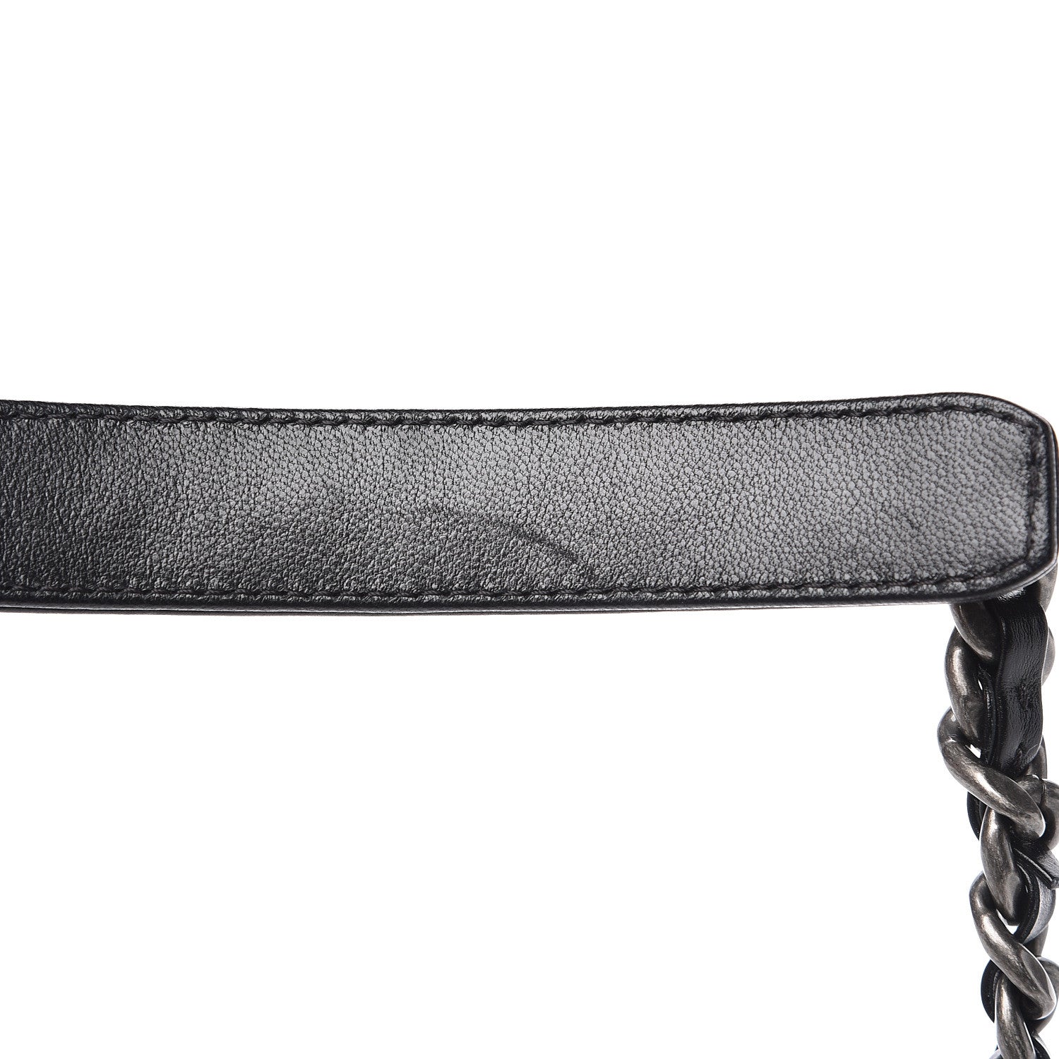 Chanel Lambskin Quilted Medium 19 Flap Black 11 of 13