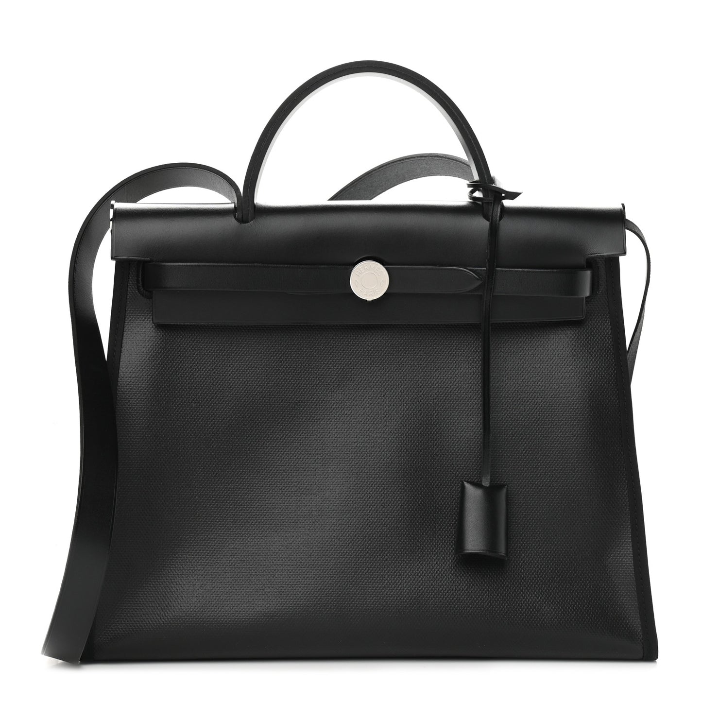 Toile H Berline Vache Hunter Herbag Zip PM 31 Black Ecru