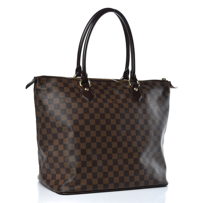 Louis Vuitton Damier Ebene Saleya GM 3 of 16