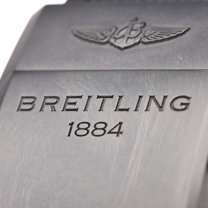 Breitling Black Steel Rubber 43mm Navitimer Cosmonaute Chronograph Automatic Watch Black MB0210B6 10 of 13