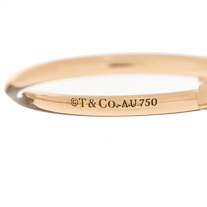 Tiffany 18K Rose Gold T Wire Ring 51 5.75 5 of 5