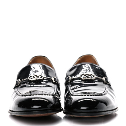 Louis Vuitton Patent Monogram Mens Club Loafers 8.5 Anthracite 2 of 16