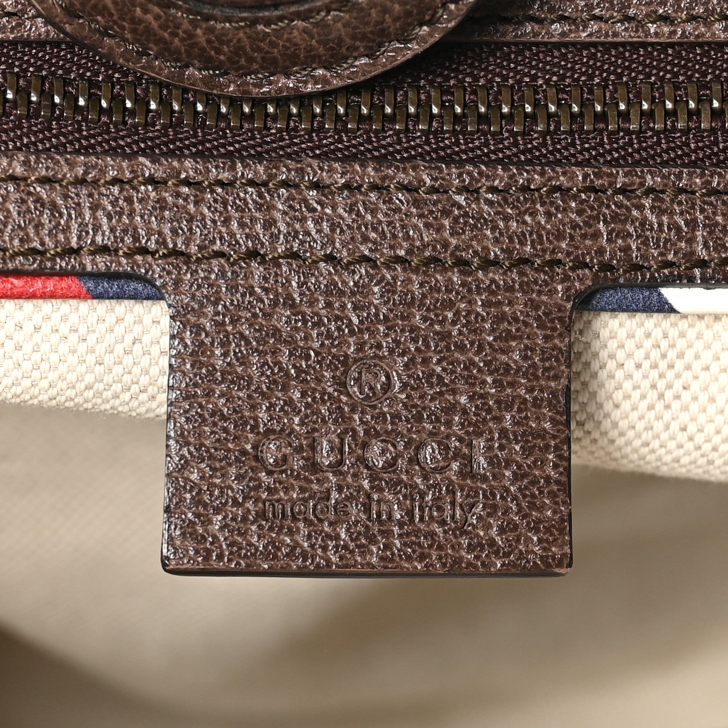 Gucci Soft GG Supreme Monogram Courrier Medium Crossbody Tote Beige New Acero 6 of 10