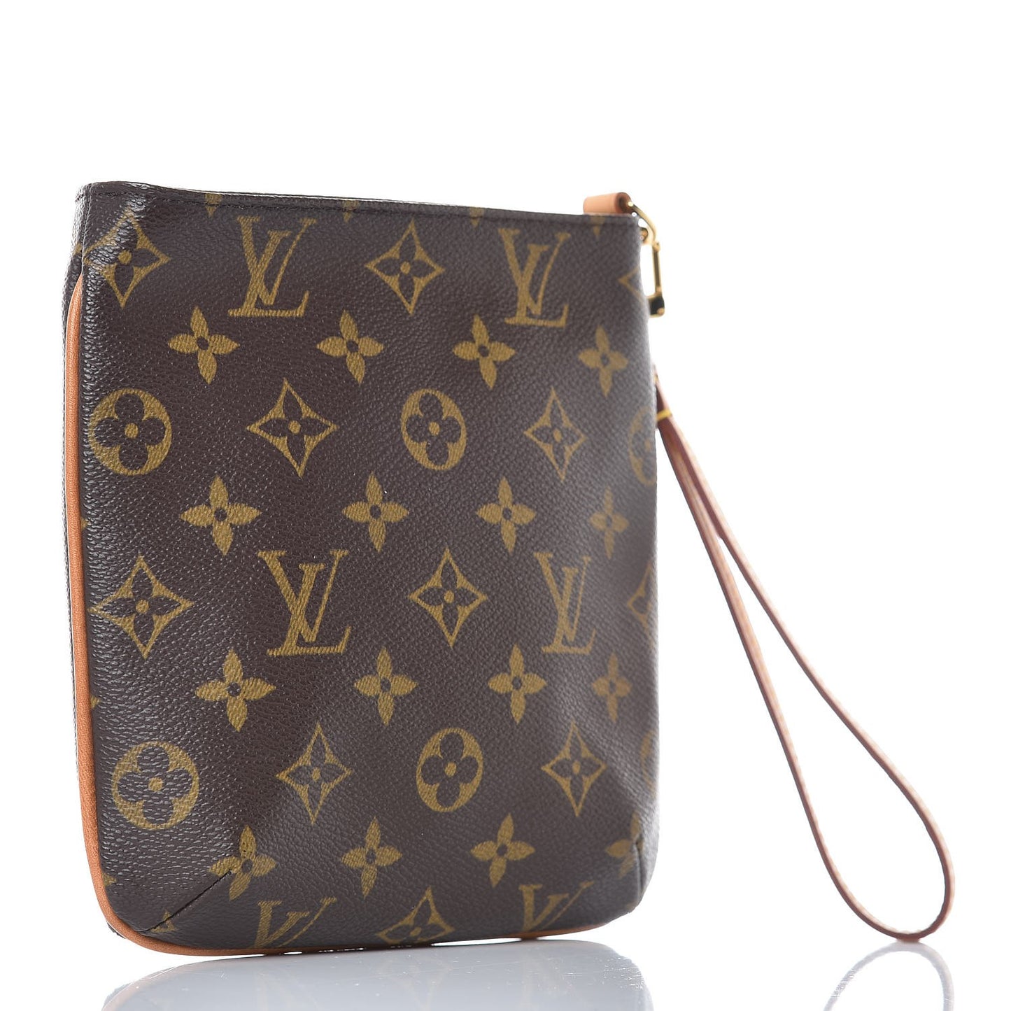 Monogram Partition Wristlet