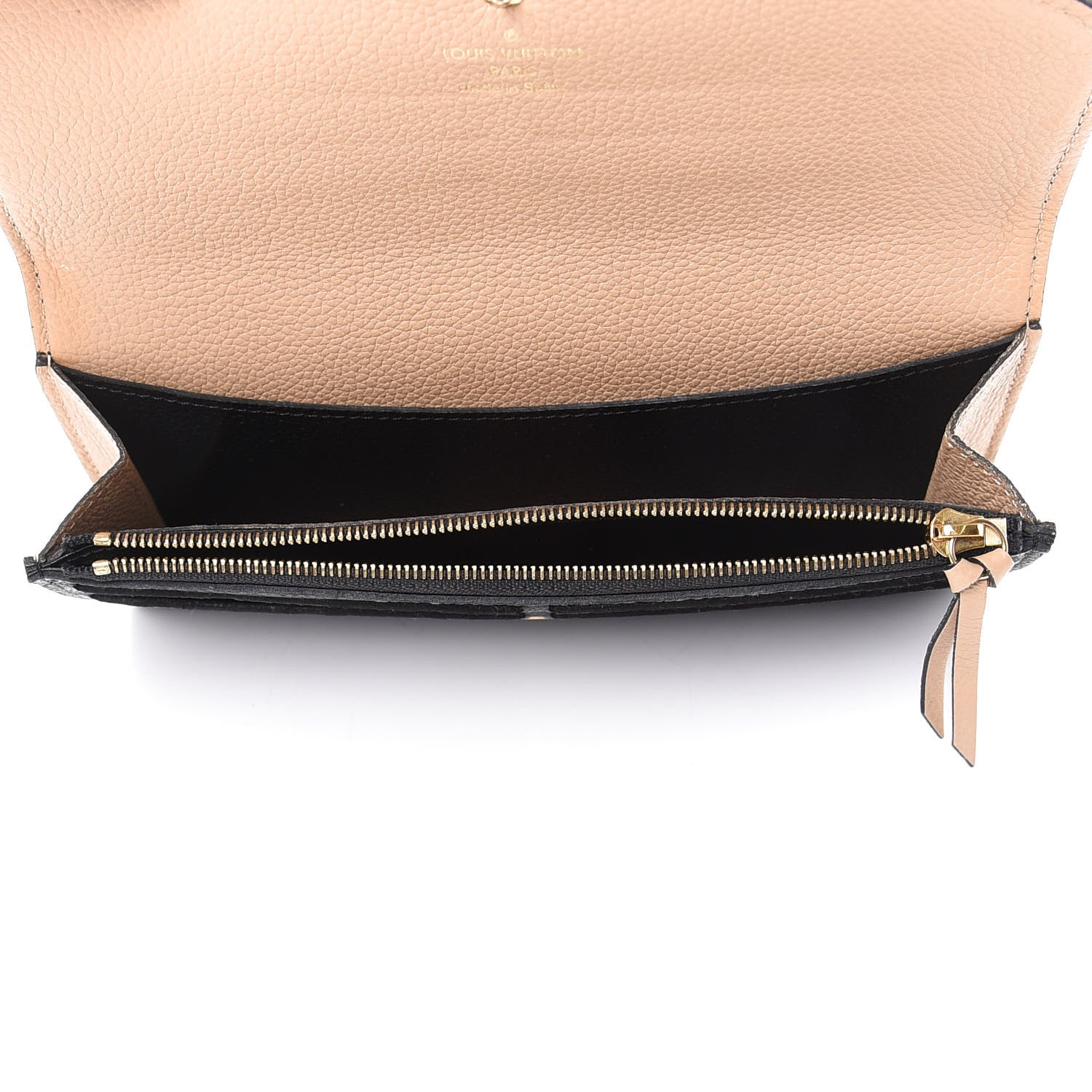 Louis Vuitton Empreinte Emilie Wallet Black Dune 5 of 10
