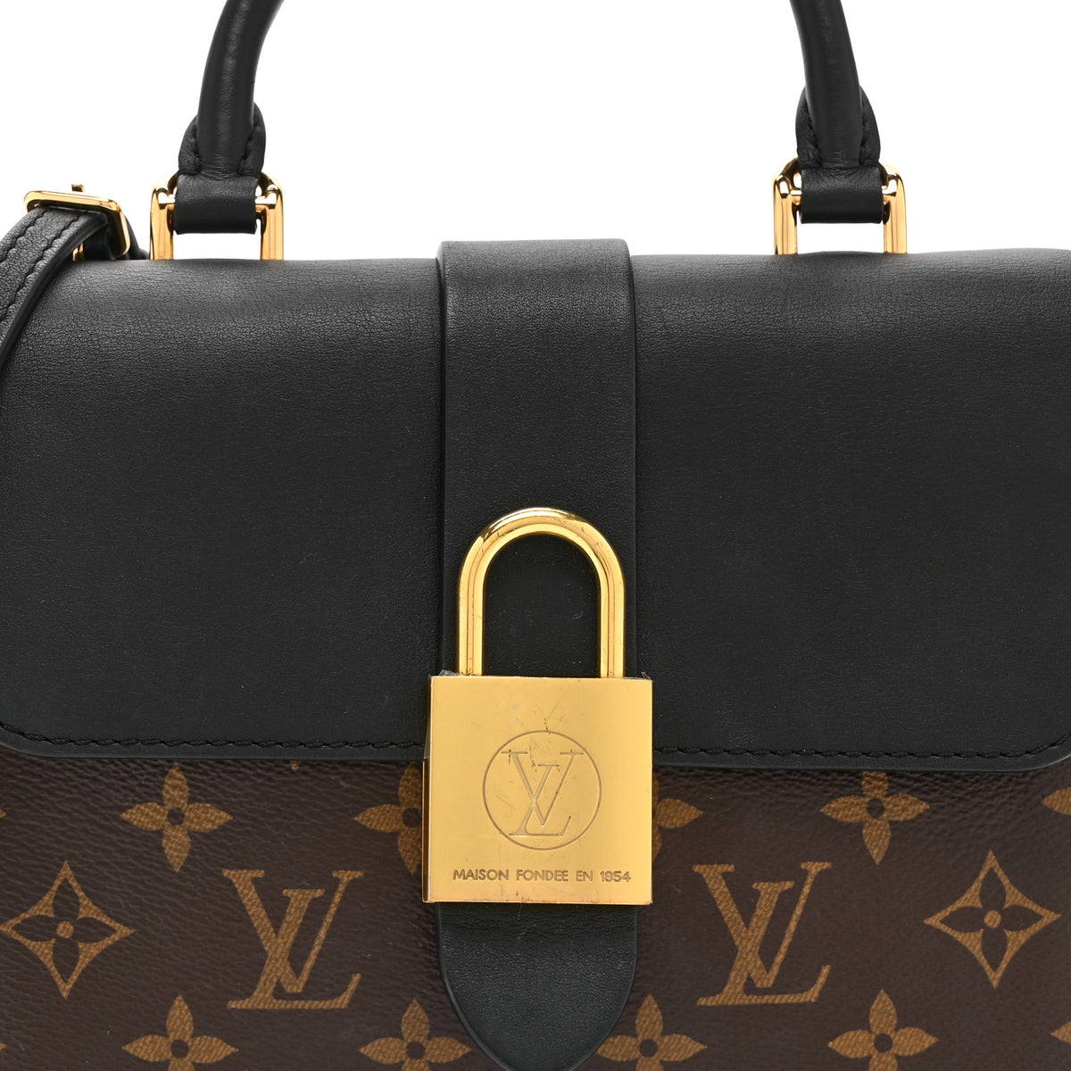 Louis Vuitton Monogram Locky BB Black 7 of 9