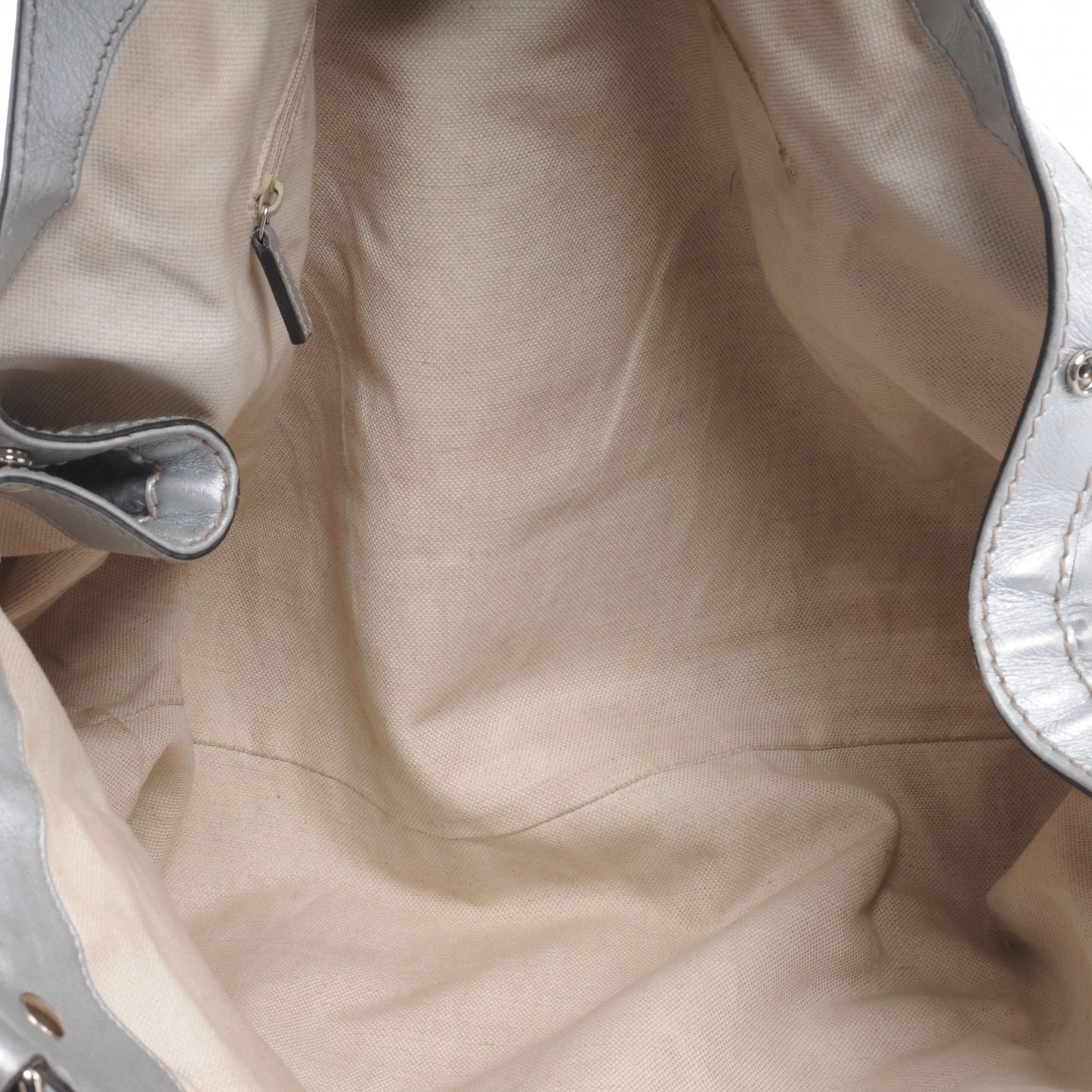 Guccissima Large Sukey Silver