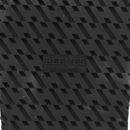 Hermes Calfskin Womens Empire Sandals 37 Black 8 of 10