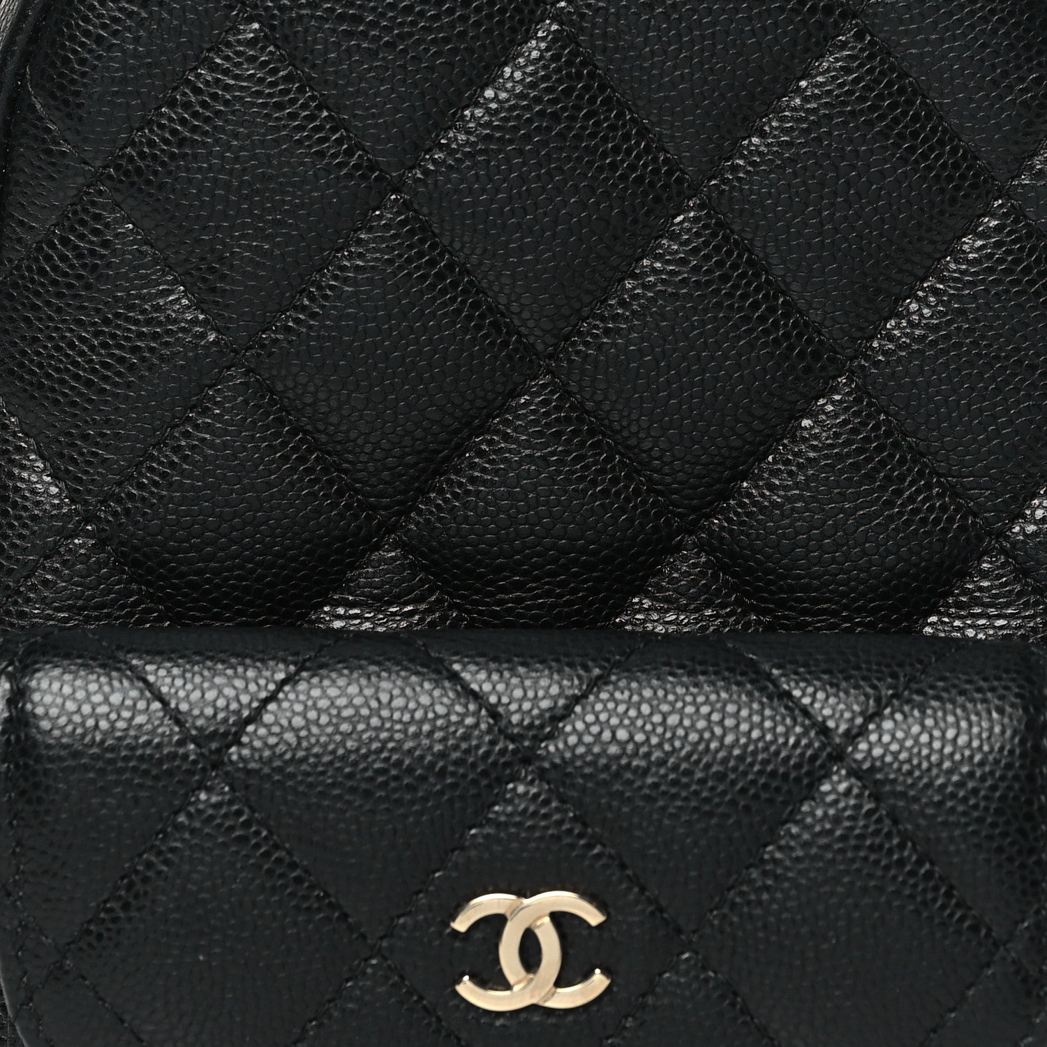 Chanel Caviar Quilted CC Mini Classic Backpack Black 9 of 11