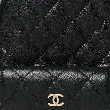 Chanel Caviar Quilted CC Mini Classic Backpack Black 9 of 11