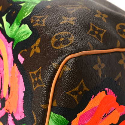 Louis Vuitton Monogram Roses Keepall 50 7 of 15