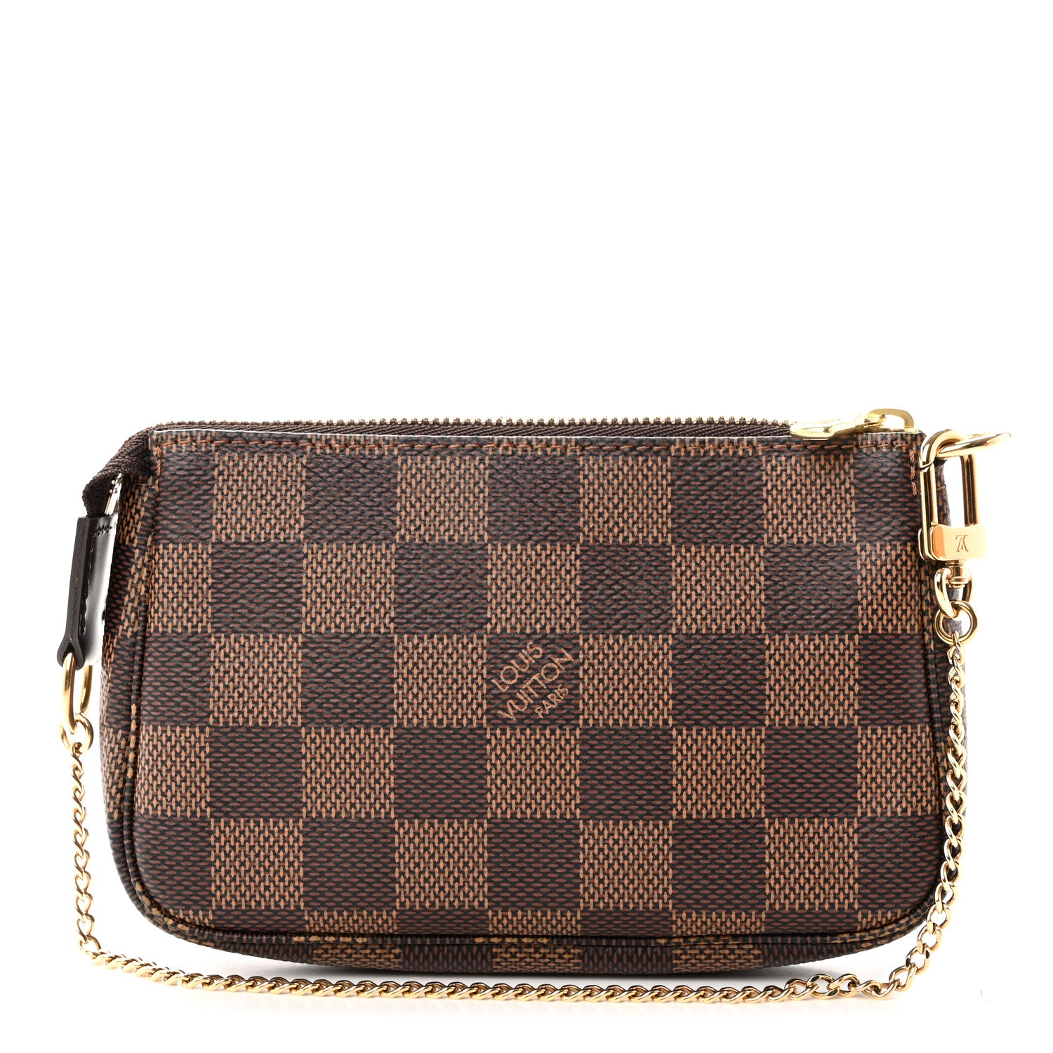 Louis Vuitton Damier Ebene Mini Pochette Accessories 1 of 7