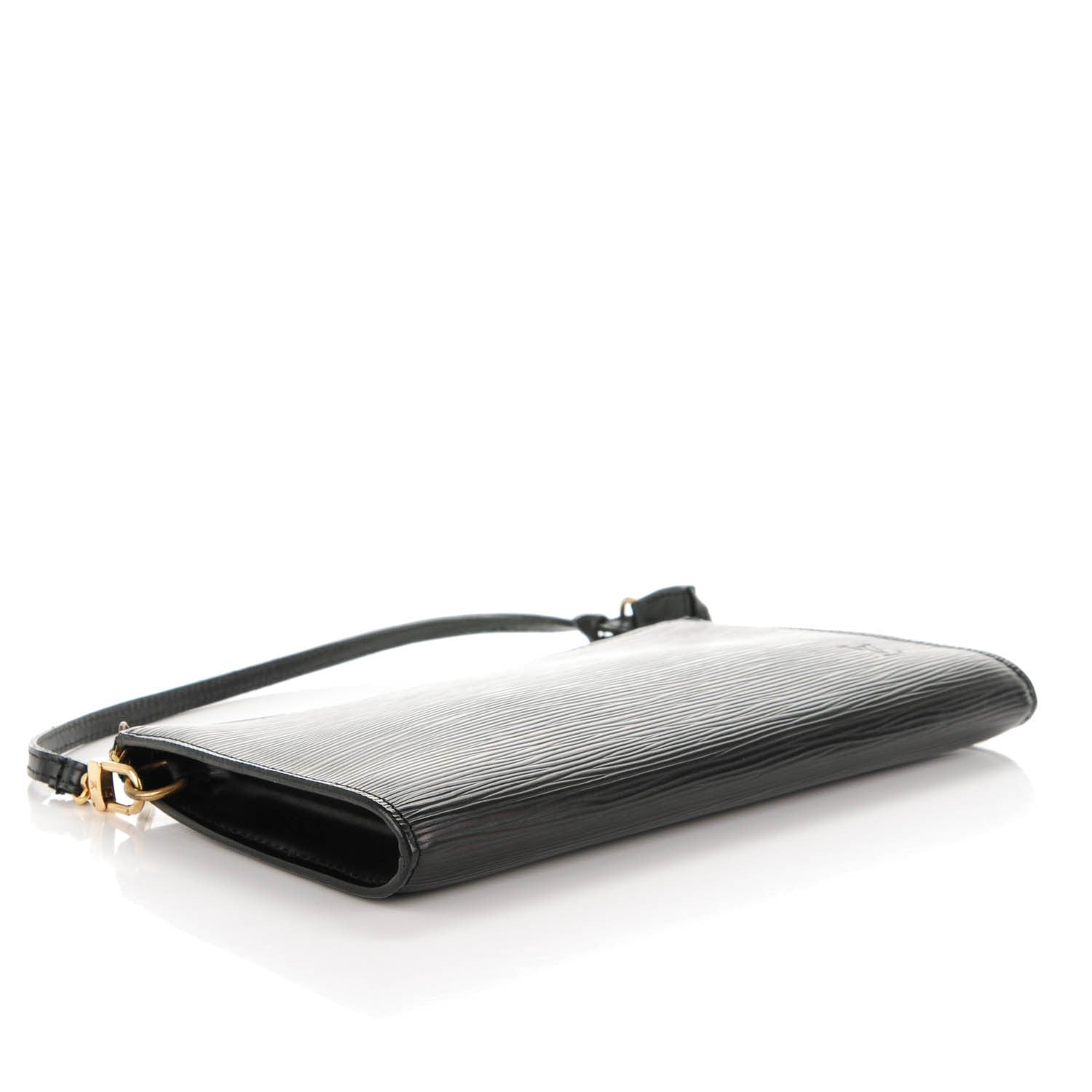 Louis Vuitton Epi Pochette Accessories 24 Black 4 of 8