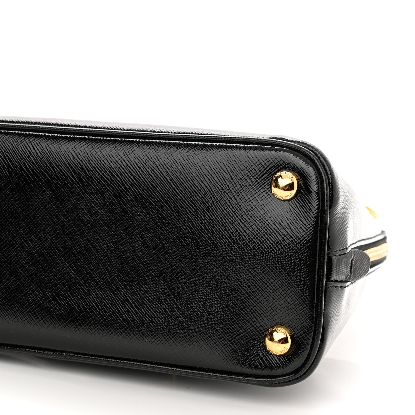 Saffiano Vernice Mini Promenade Tote Black