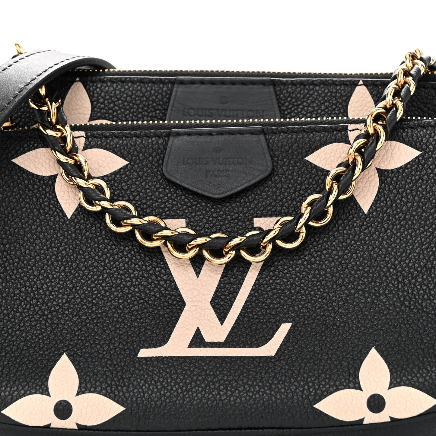 Empreinte Monogram Giant Multi Pochette Accessories Black Beige