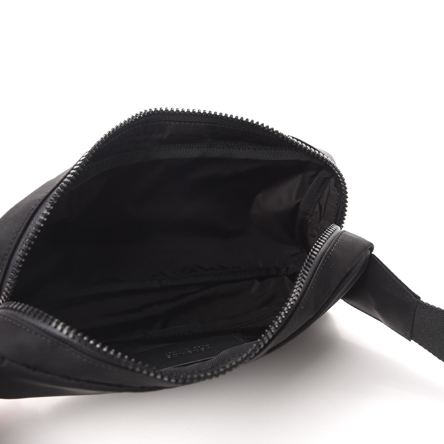 Versace Nylon Logo Two Tone Belt Bag Black 5 of 9