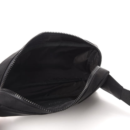 Versace Nylon Logo Two Tone Belt Bag Black 5 of 9