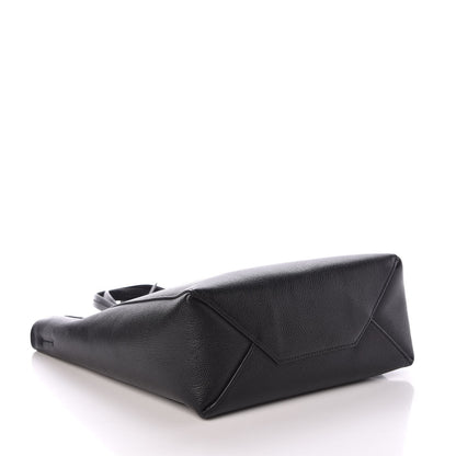 Celine Grained Calfskin Small Vertical Cabas Black 5 of 8