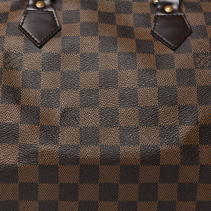 Louis Vuitton Damier Ebene Speedy 30 7 of 9