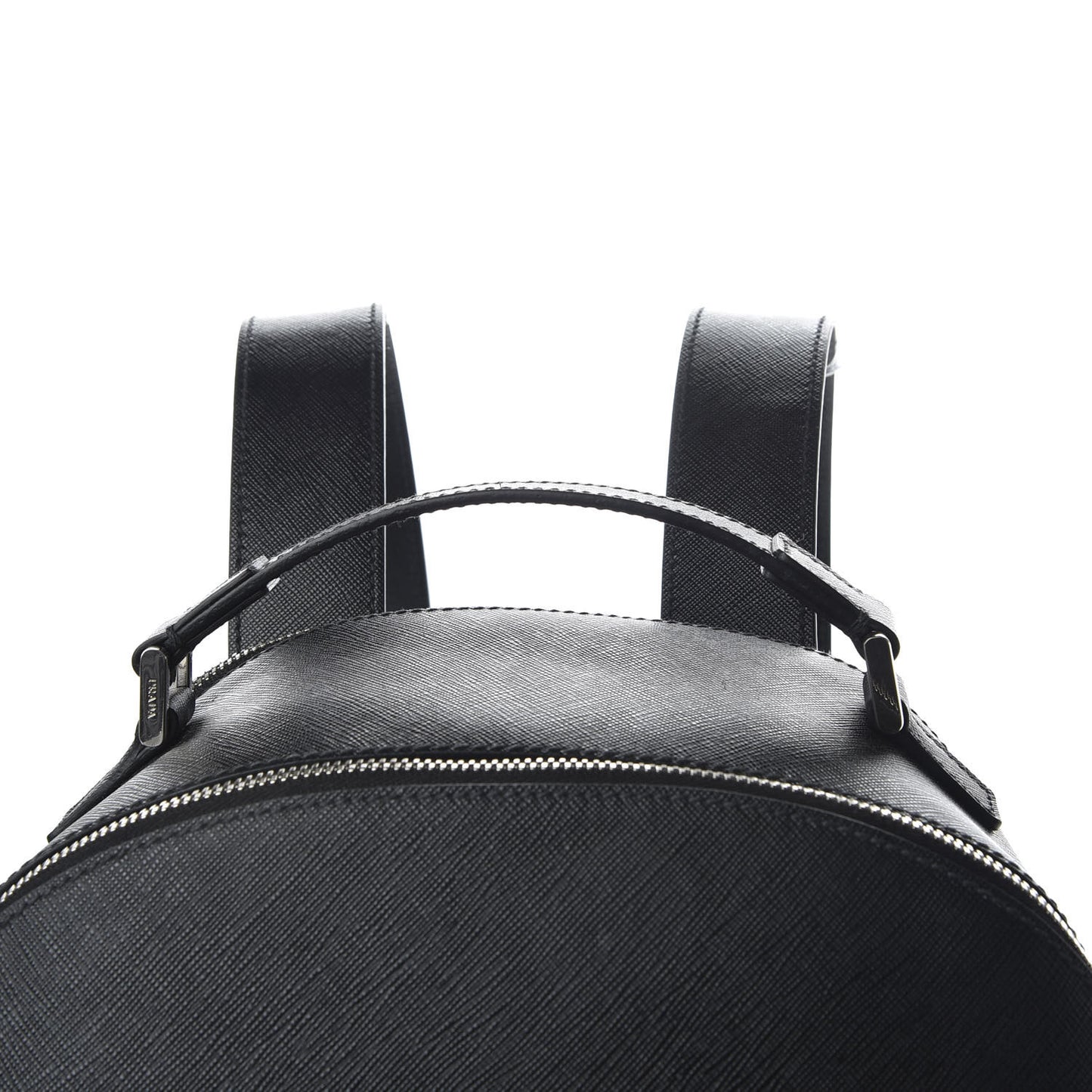 Saffiano Travel Backpack Black