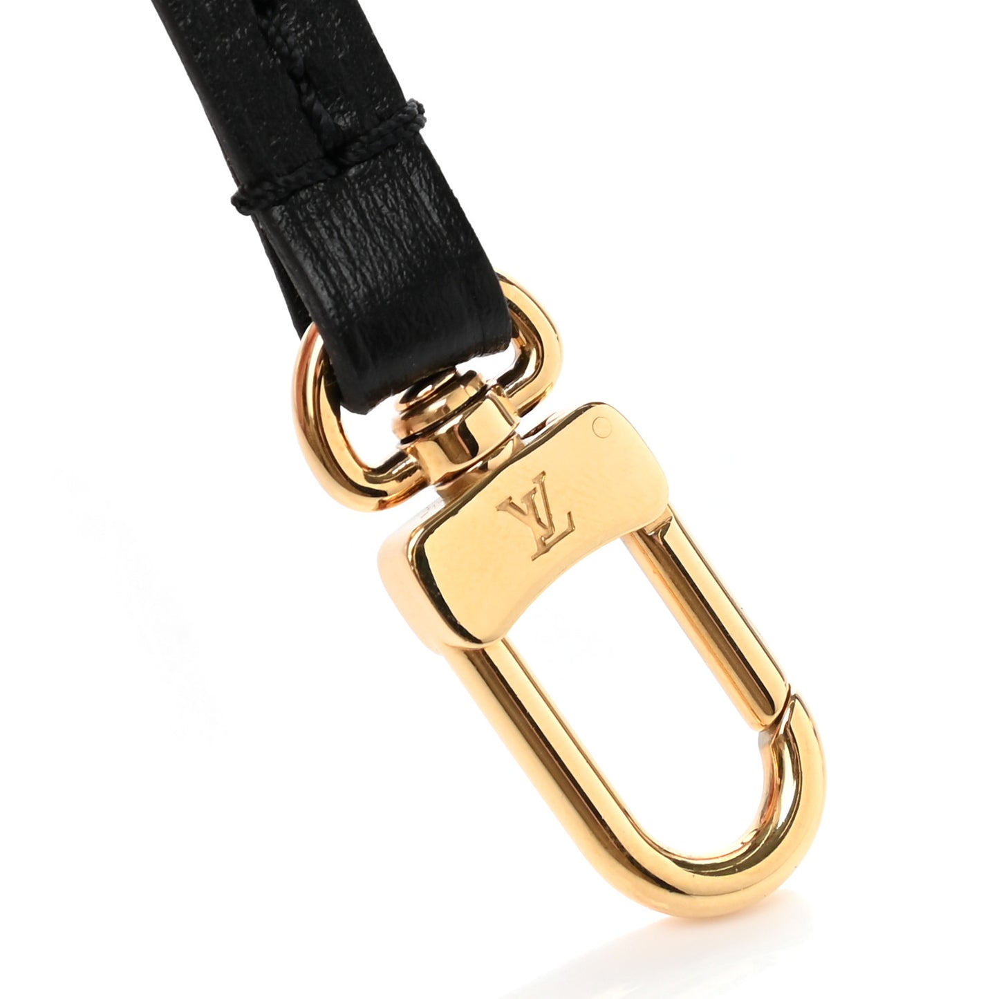 Calfskin Pochette Accessories Strap Black