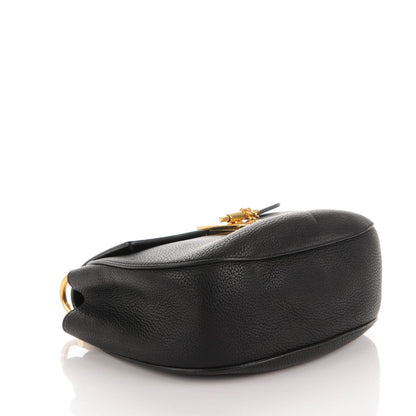 Chloe Grained Lambskin Drew Shoulder Bag Black 4 of 7