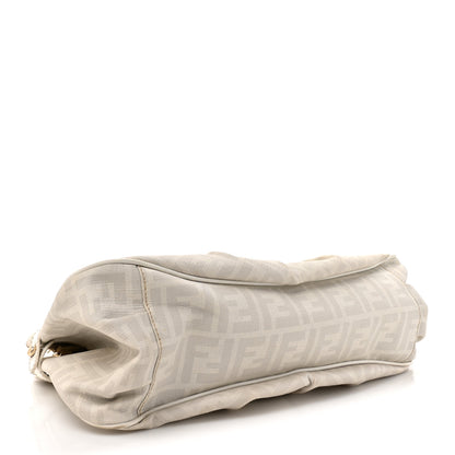 Fendi Zucca Spalmati Large Chef Shopper Tote White 4 of 16