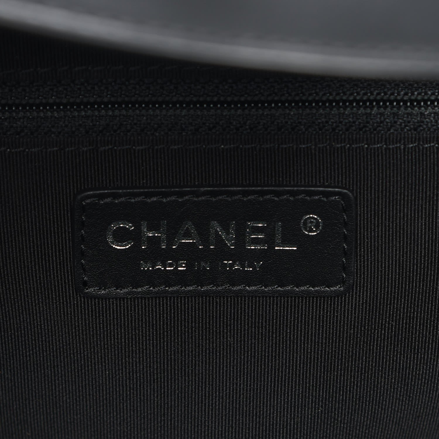 Chanel Calfskin Quilted Large Easy Shopping Tote Black 7 of 9
