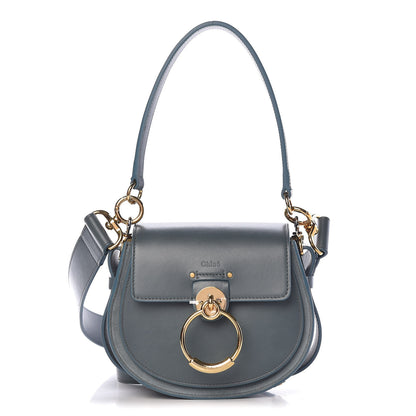Chloe Calfskin Small Tess Bag Cloudy Blue 1 of 10