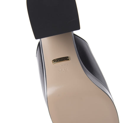 Gucci Granada Kid Houdan Platform Slide Sandals 36.5 Black 6 of 9