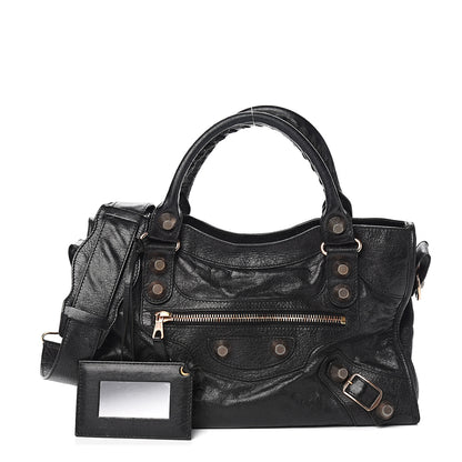 Balenciaga Agneau Giant 21 Rose Gold Hardware City Black 1 of 8