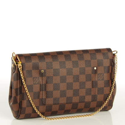 Louis Vuitton Damier Ebene Favorite MM 3 of 8