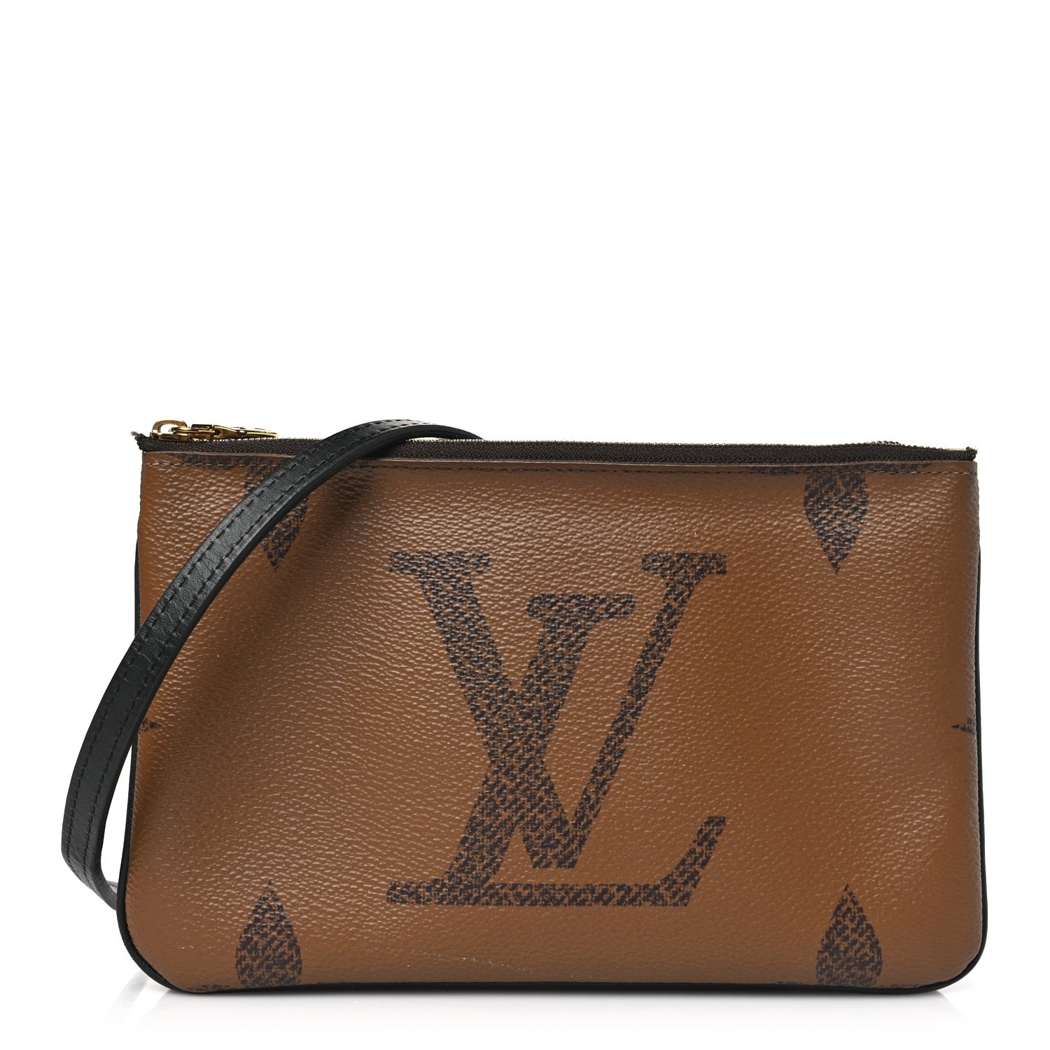 Louis Vuitton Reverse Monogram Giant Double Zip Pochette 1 of 10