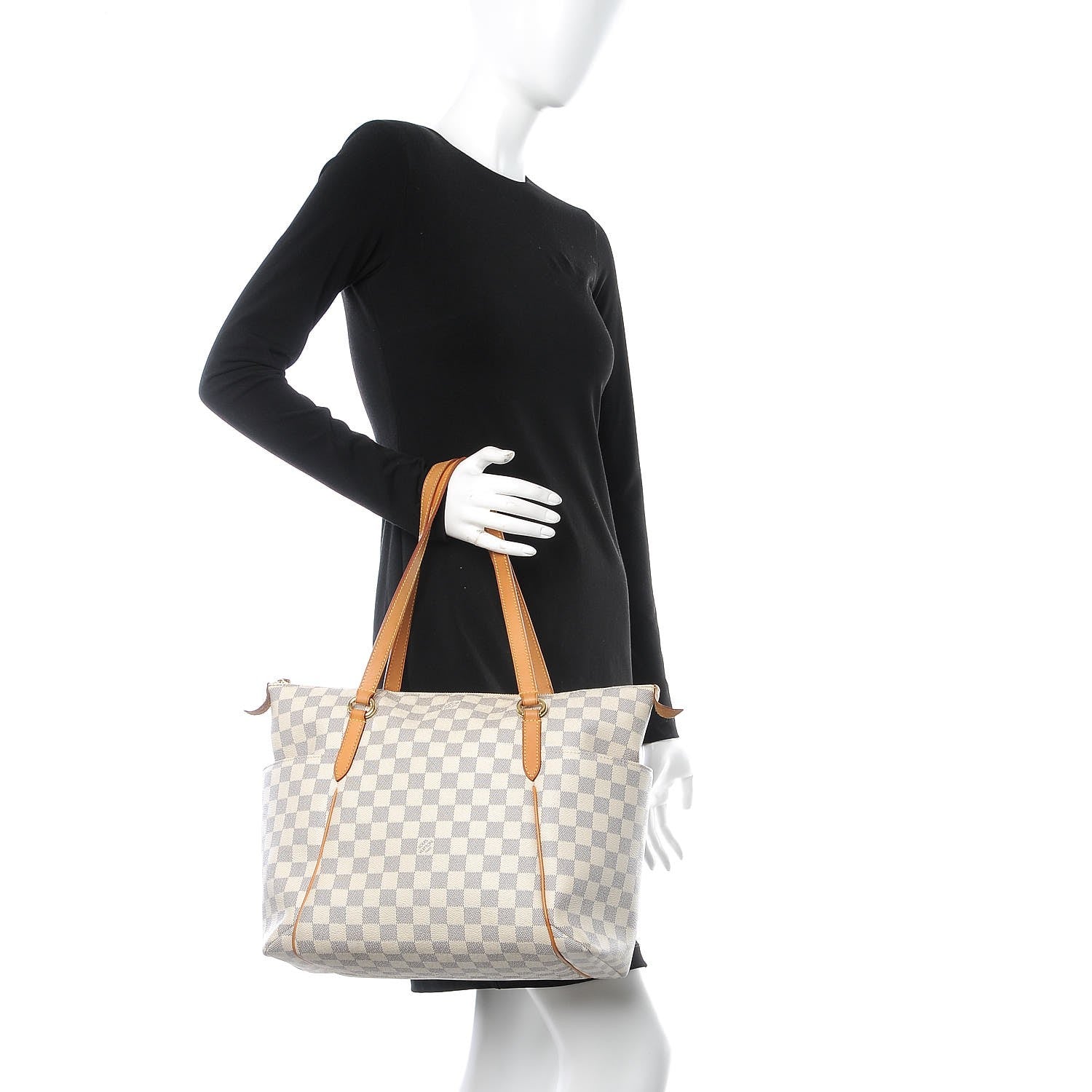 Louis Vuitton Damier Azur Totally MM 2 of 8
