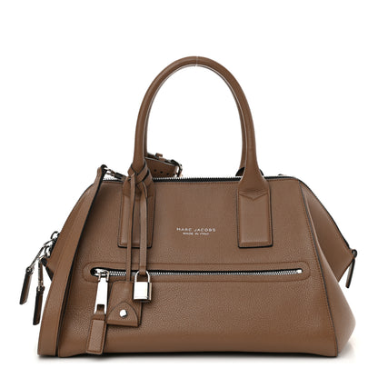 Marc Jacobs Textured Calfskin Small Incognito Satchel Tan 1 of 17