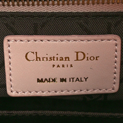 Christian Dior Lambskin Cannage Small Lucky Badges My Lady Dior Light Pink 6 of 11