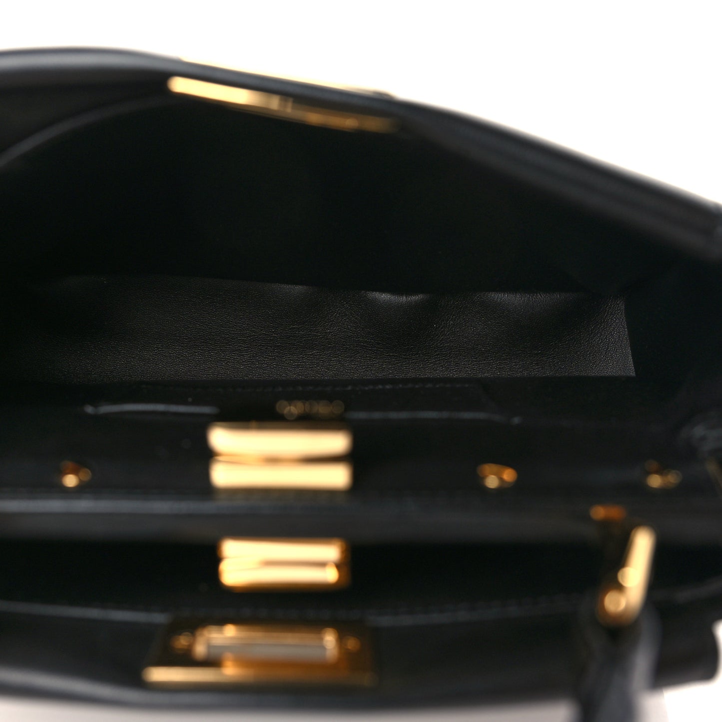 Nappa Mini Peekaboo Iconic Satchel Black