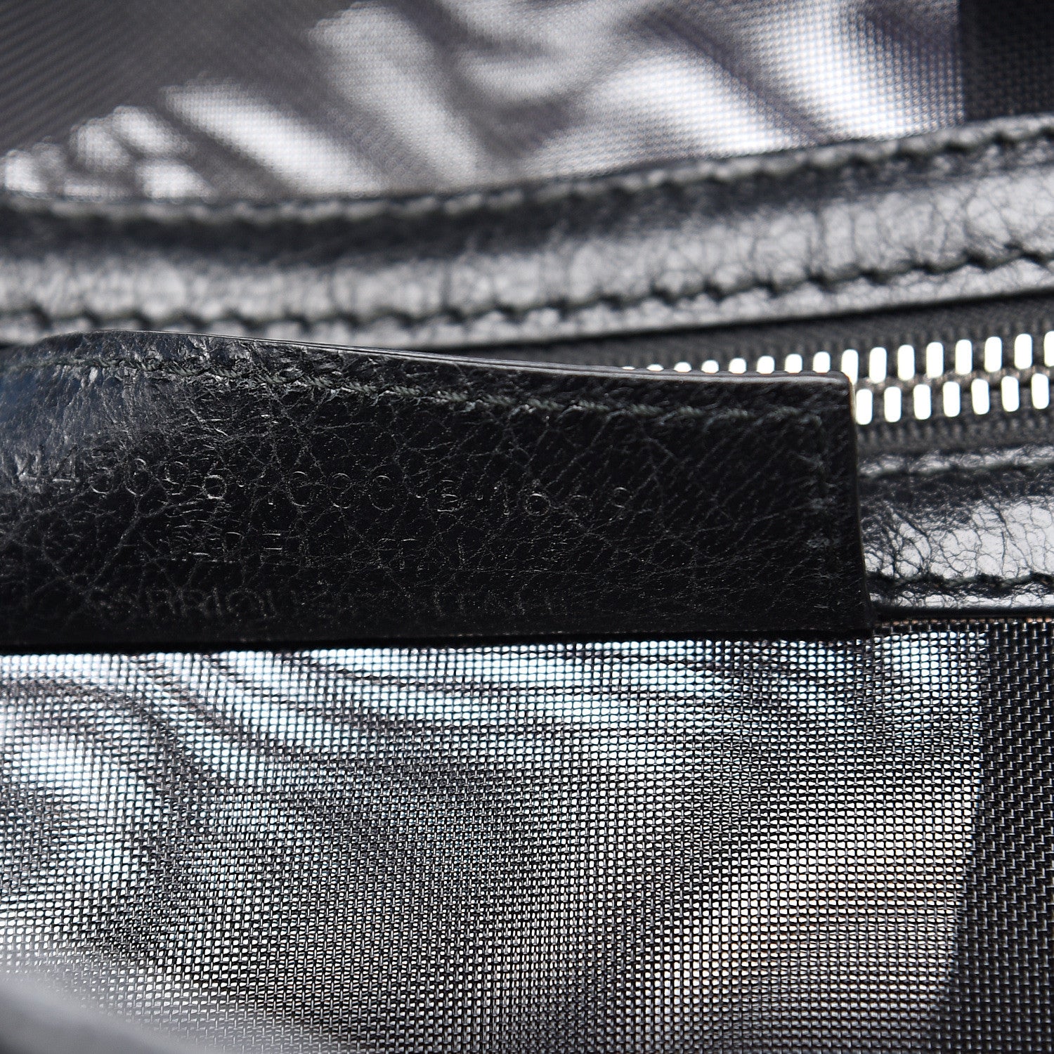 Balenciaga Mesh Small Bazar Shopper Tote Black 6 of 9