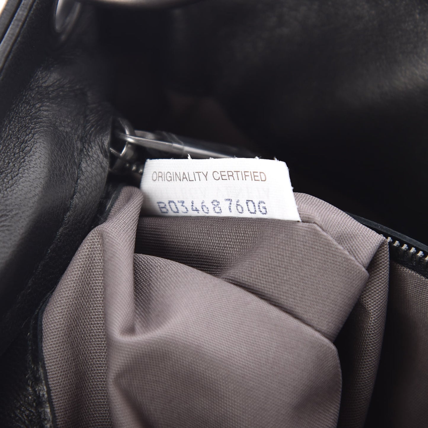 Nappa Intrecciato VN Crossbody Messenger Bag Black