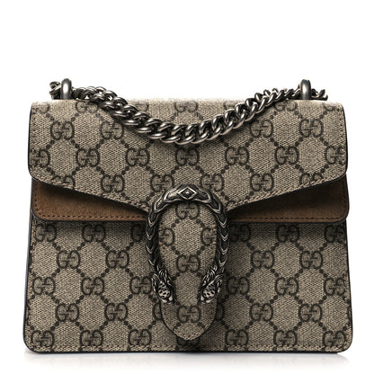 Gucci GG Supreme Monogram Mini Dionysus Shoulder Bag Taupe 1 of 14