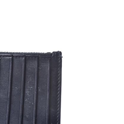 Saint Laurent Calfskin 5 Fragments Zip Pouch Card Holder Deep Marine 9 of 11