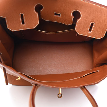Hermes Togo Birkin 35 Gold 9 of 21