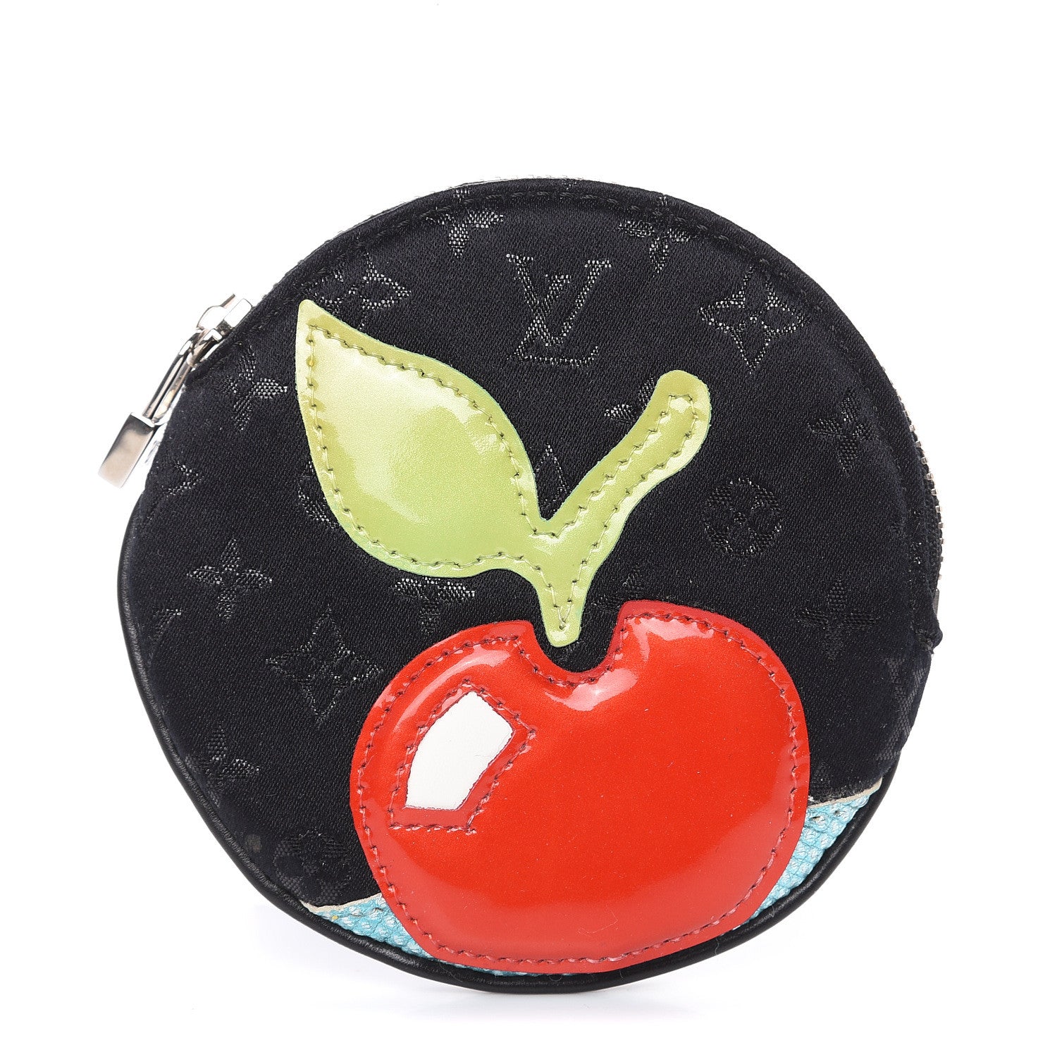 Louis Vuitton Mini Monogram Conte de Fees Apple Round Coin Purse 1 of 7