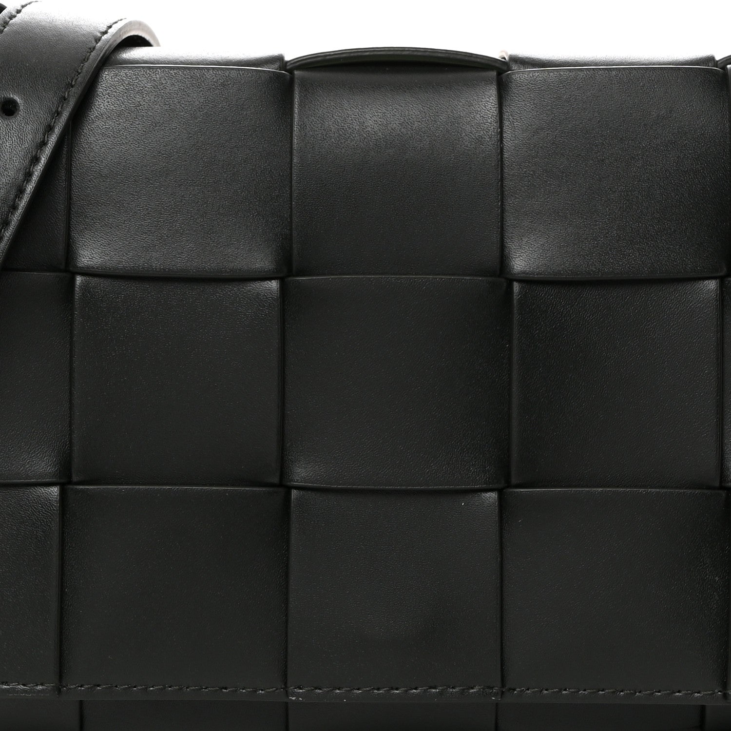 Bottega Veneta Lambskin Maxi Intreccio Small Cassette Crossbody Bag Camping 8 of 10